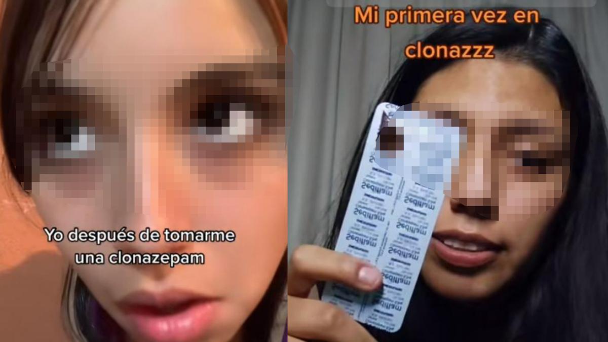 Reto clonazepam TikTok