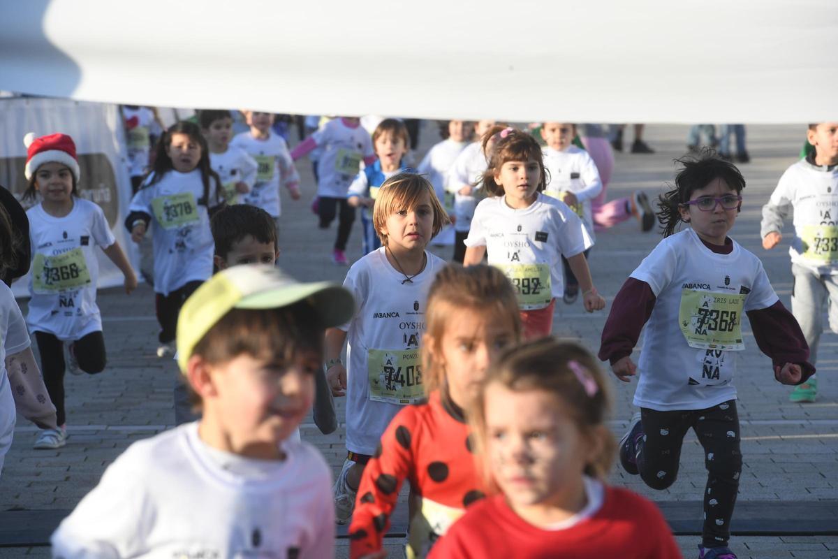 La San Silvestre A Coruña 2025, también en versión 'kids'