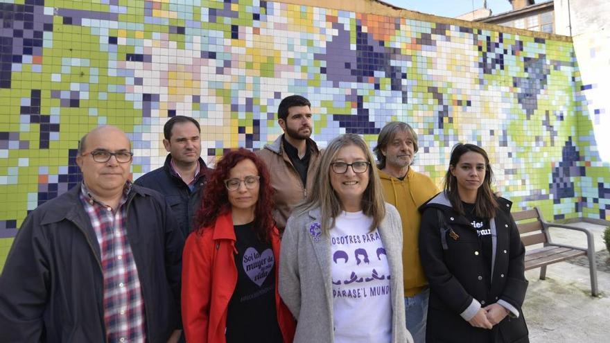 Rafael Flaquer, Raúl Gayo, Ana Solís, Eder Fonseca, Carmen Conde, Carlos Hevia  y Nidia Gómez.