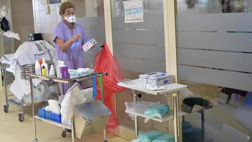 La Unidad de Cuidados Intensivo del Hospital General de Elche, en una imagen de archivo