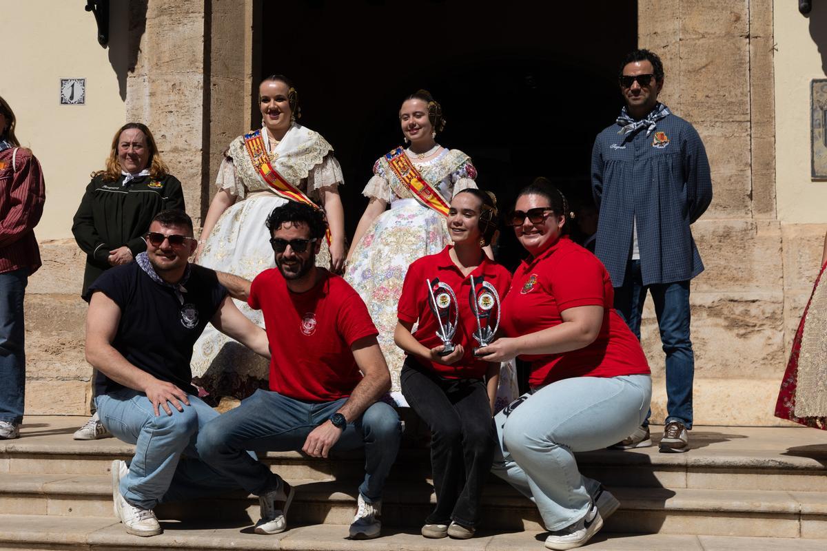 La Cañada gana el premio a la Falla en Paterna La Cañada gana el premio a la Falla en Paterna