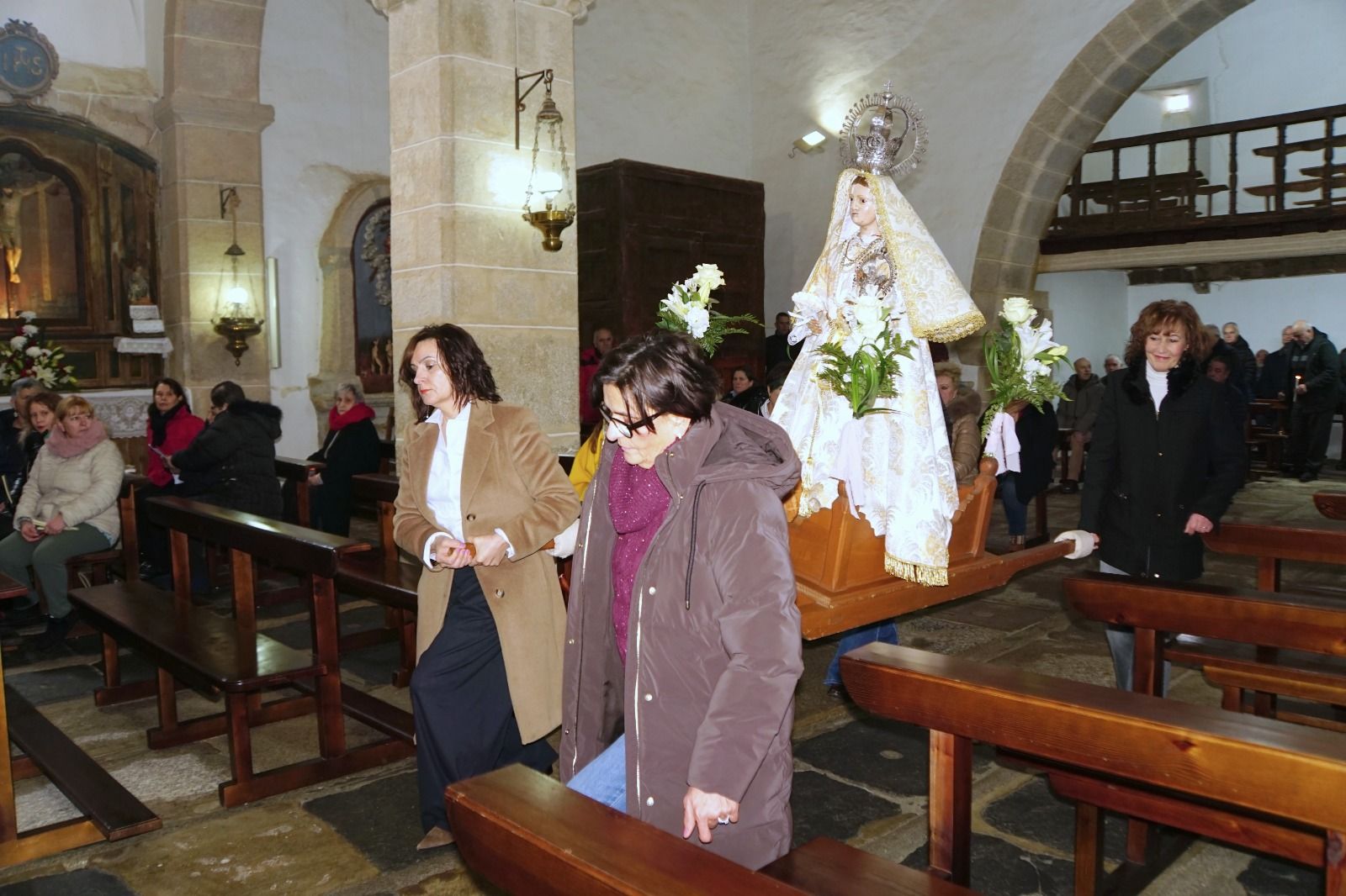 Rabanales celebra las vísperas de San Blas con la "Misa de Parida"