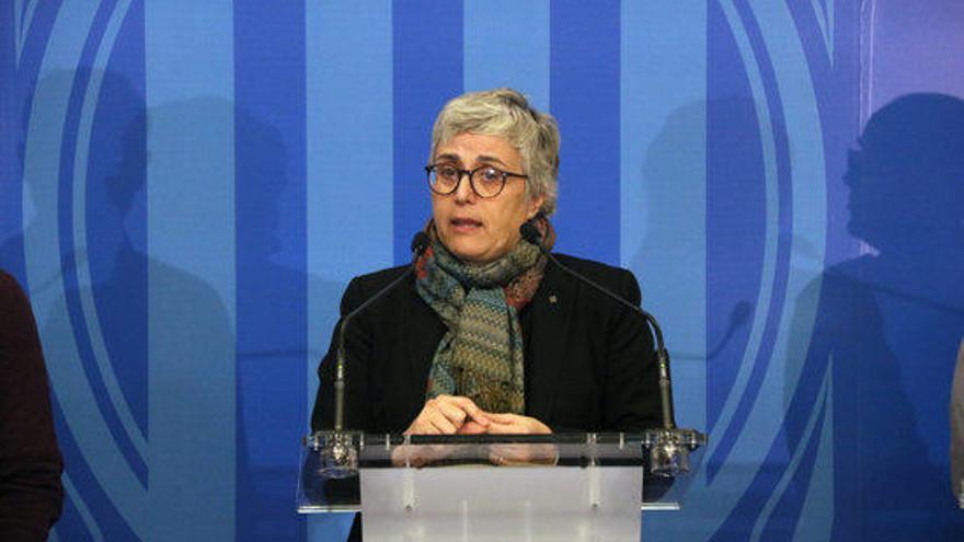 Isabel Ferrer, directora general de Protecció Civil.