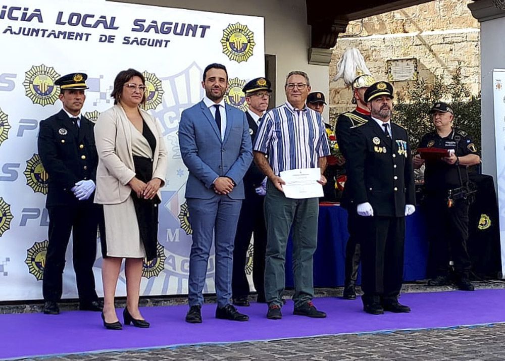 Patrón de la Policía Local en Sagunt