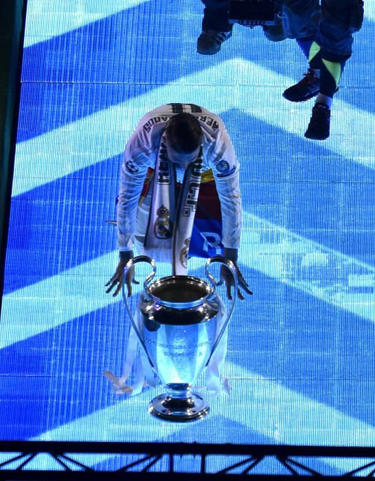 El Madrid celebra la ''Undécima'' en el Bernabéu