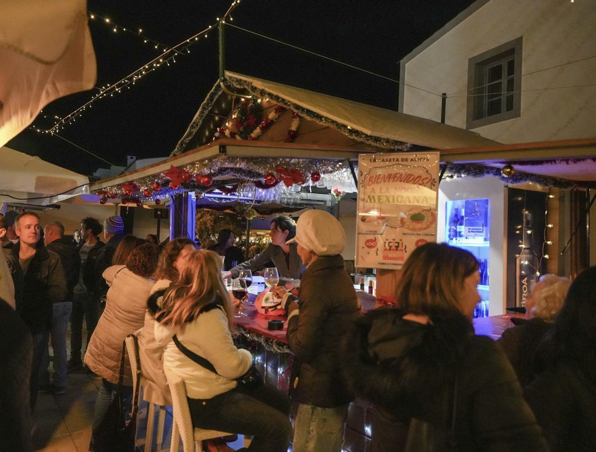 Los mercadillos navideños son uno de los principales atractivos en diferentes municipios de las islas. | CONSELL DE FORMENTERA