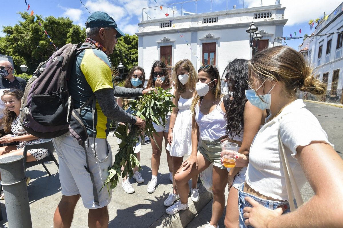 La pandemia impide la Fiesta de la Rama en Agaete