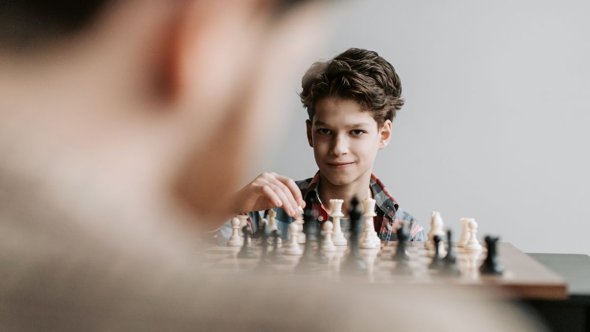 Un jugador novato de ajedrez
