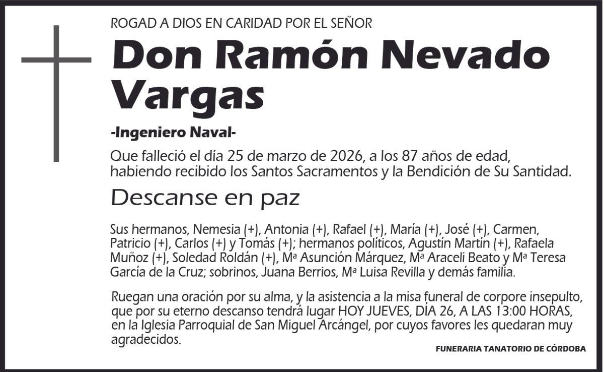 Ramón Nevado Vargas