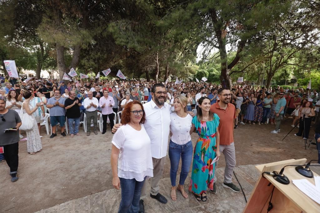 Yolanda Díaz en el acto central de Sumar Més en Mallorca