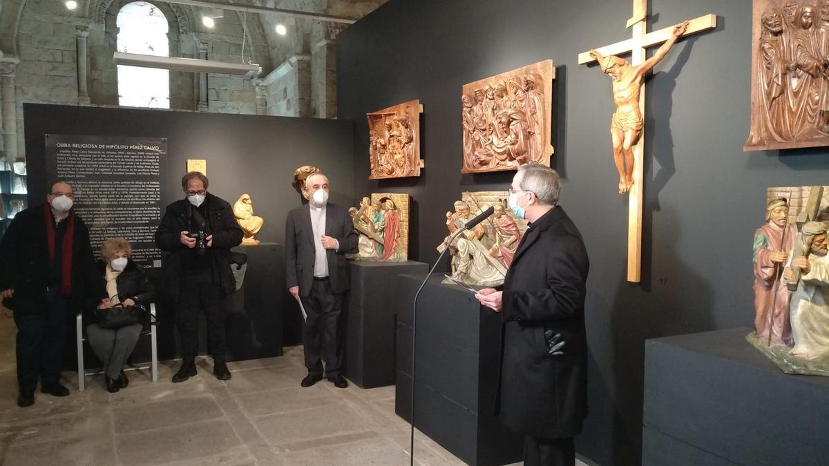 Inauguración de la exposición de Hipólito Pérez Calvo en el Museo Diocesano