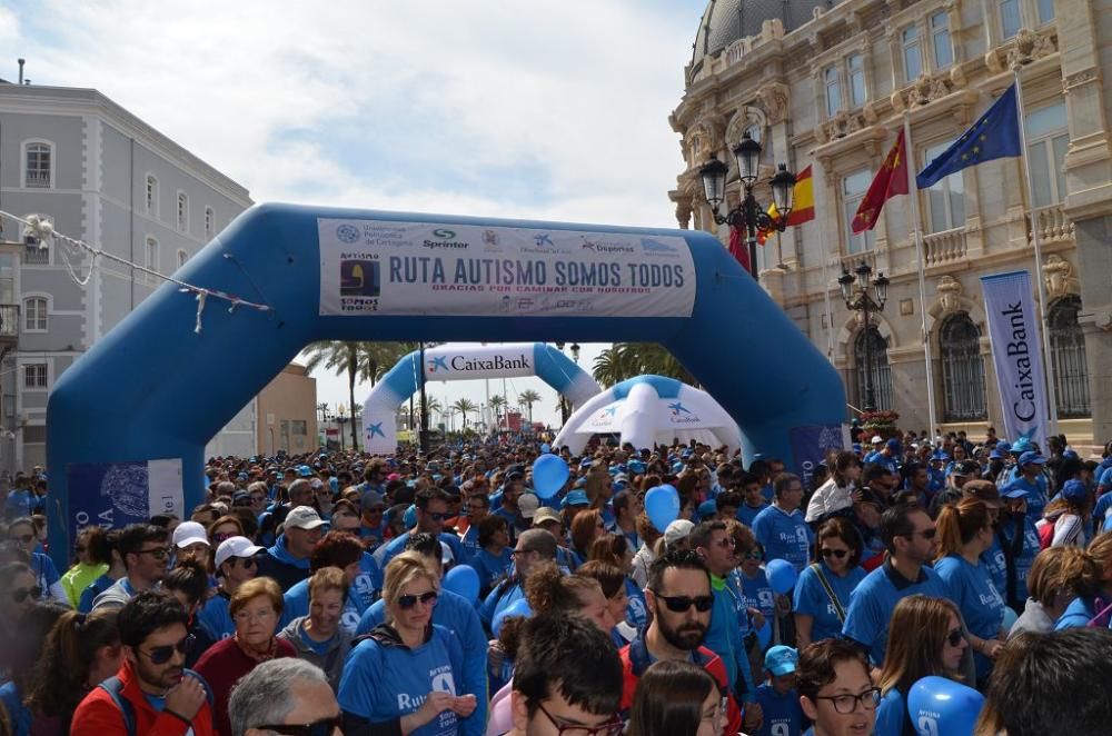 Marcha Autismo Somos Todos de Cartagena