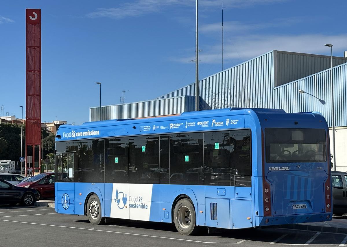 Autobús municipal de Puçol.