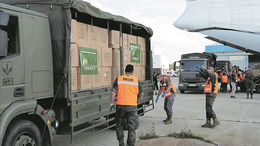 Iberdrola augmenta la compra de nou material i equips sanitaris