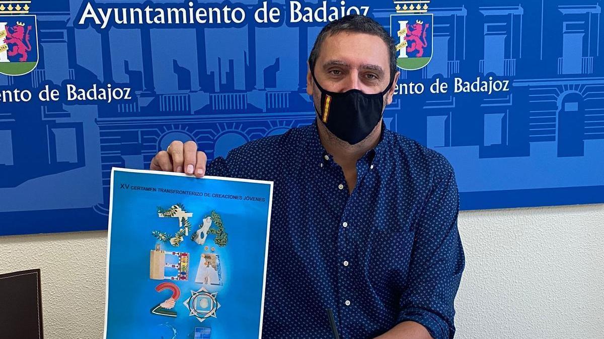 El concejal de Deportes, Juancho Pérez, ayer en rueda de prensa.