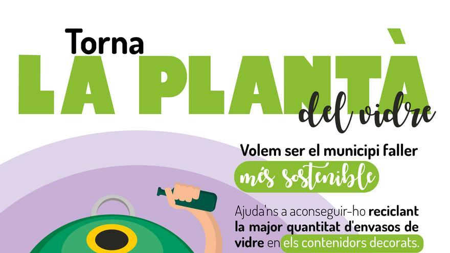 Ecovidrio y el Ayuntamiento de Llíria promueven un año más la campaña “La Plantà del Vidre”