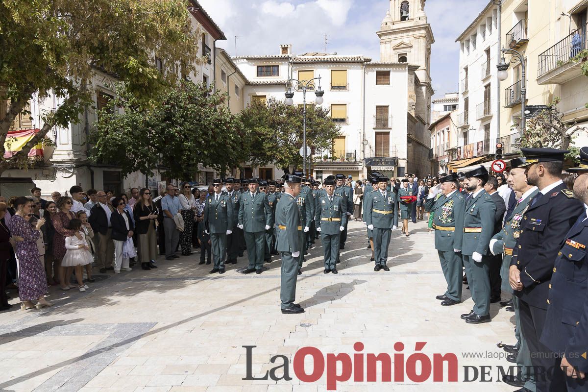 Así se ha vivido el día de la patrona de la Guardia Civil en Caravaca