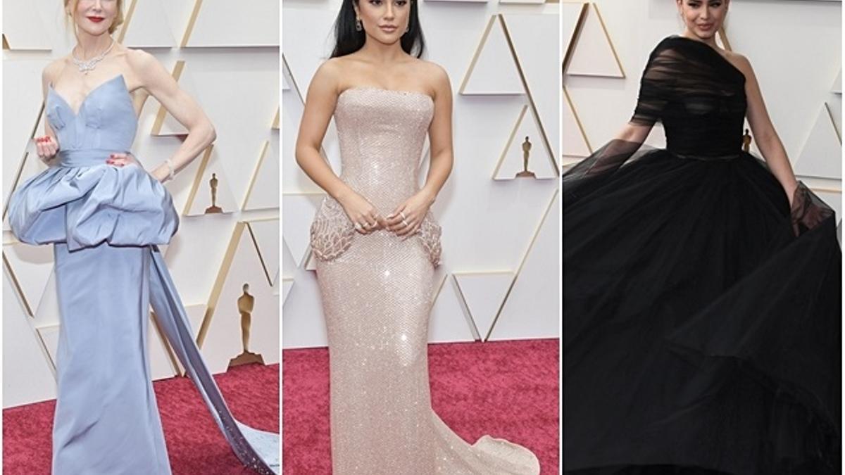 Los mejor vestidos de la alfombra roja de los Oscars.