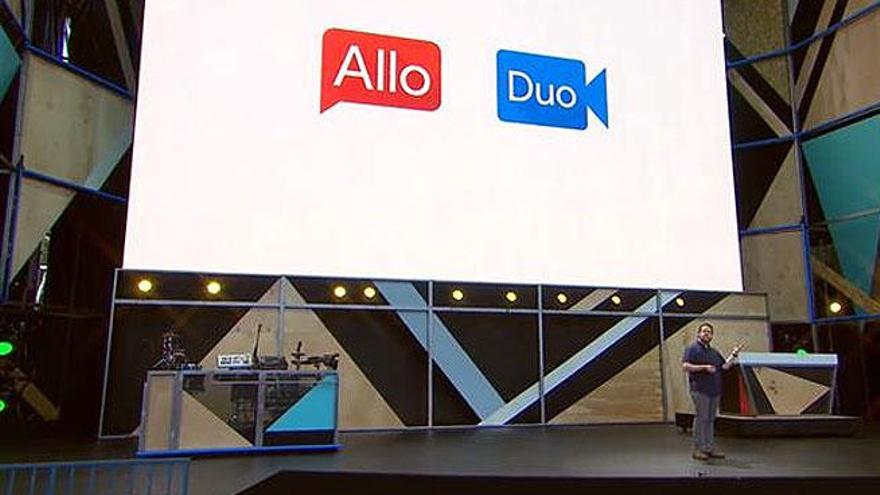 Presentación de Google Allo.