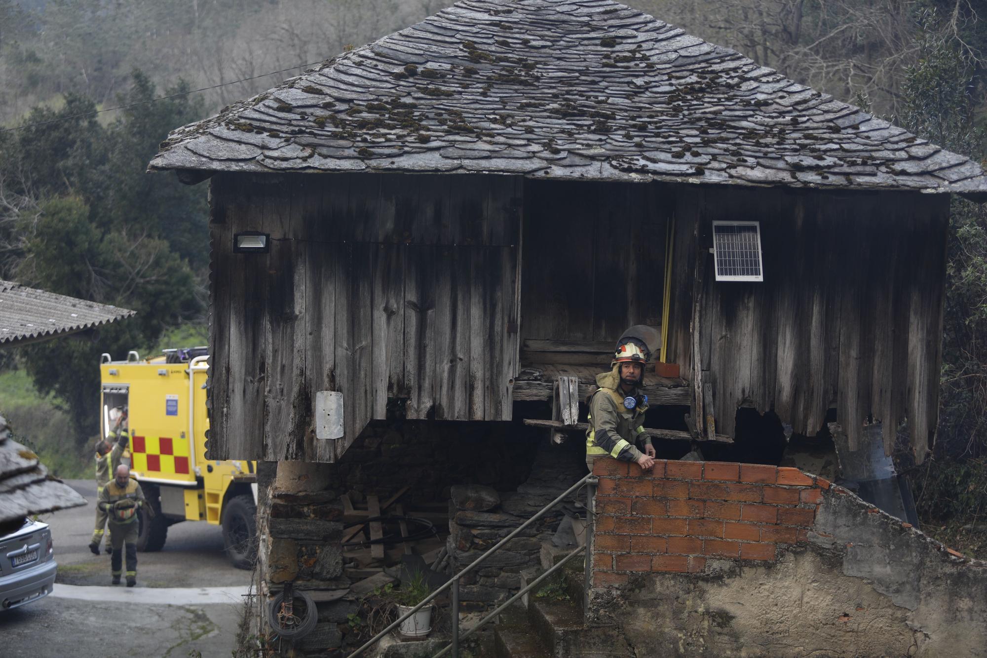 Incendios en la zona de La Venta, Valdés