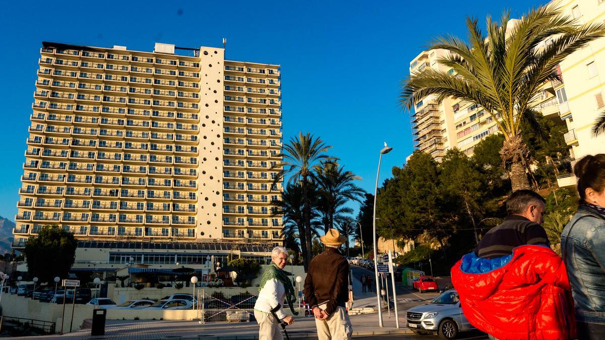 El hotel Poseidón Playa.