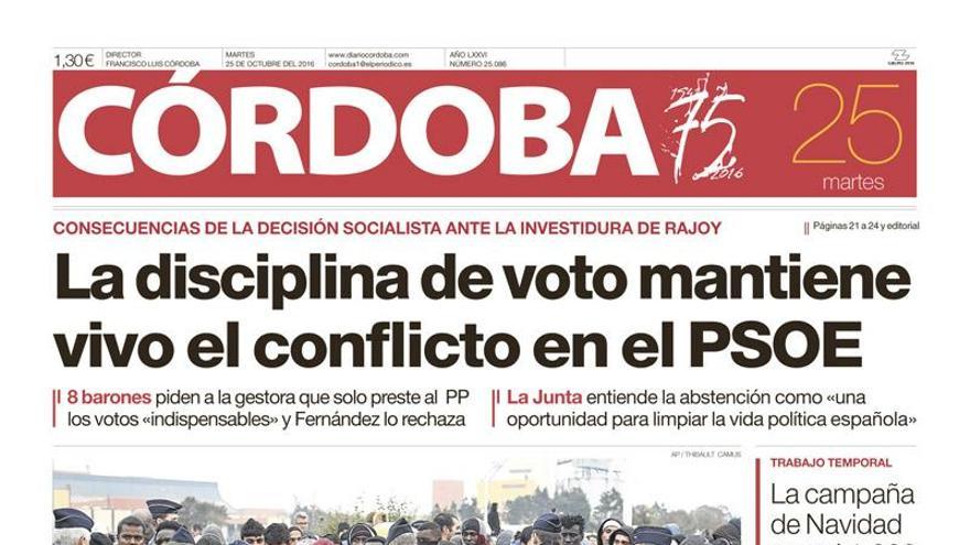 La portada de CÓRDOBA