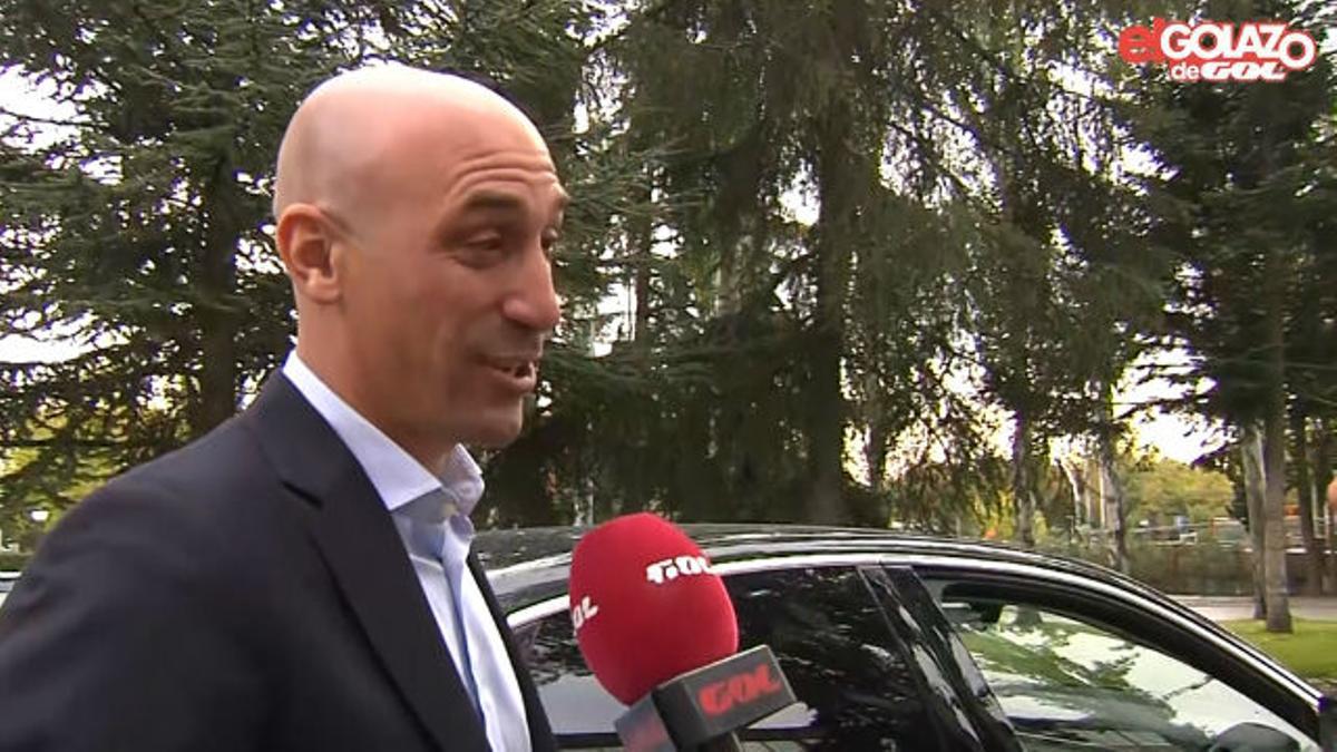 Rubiales habló sobre el partido de Miami