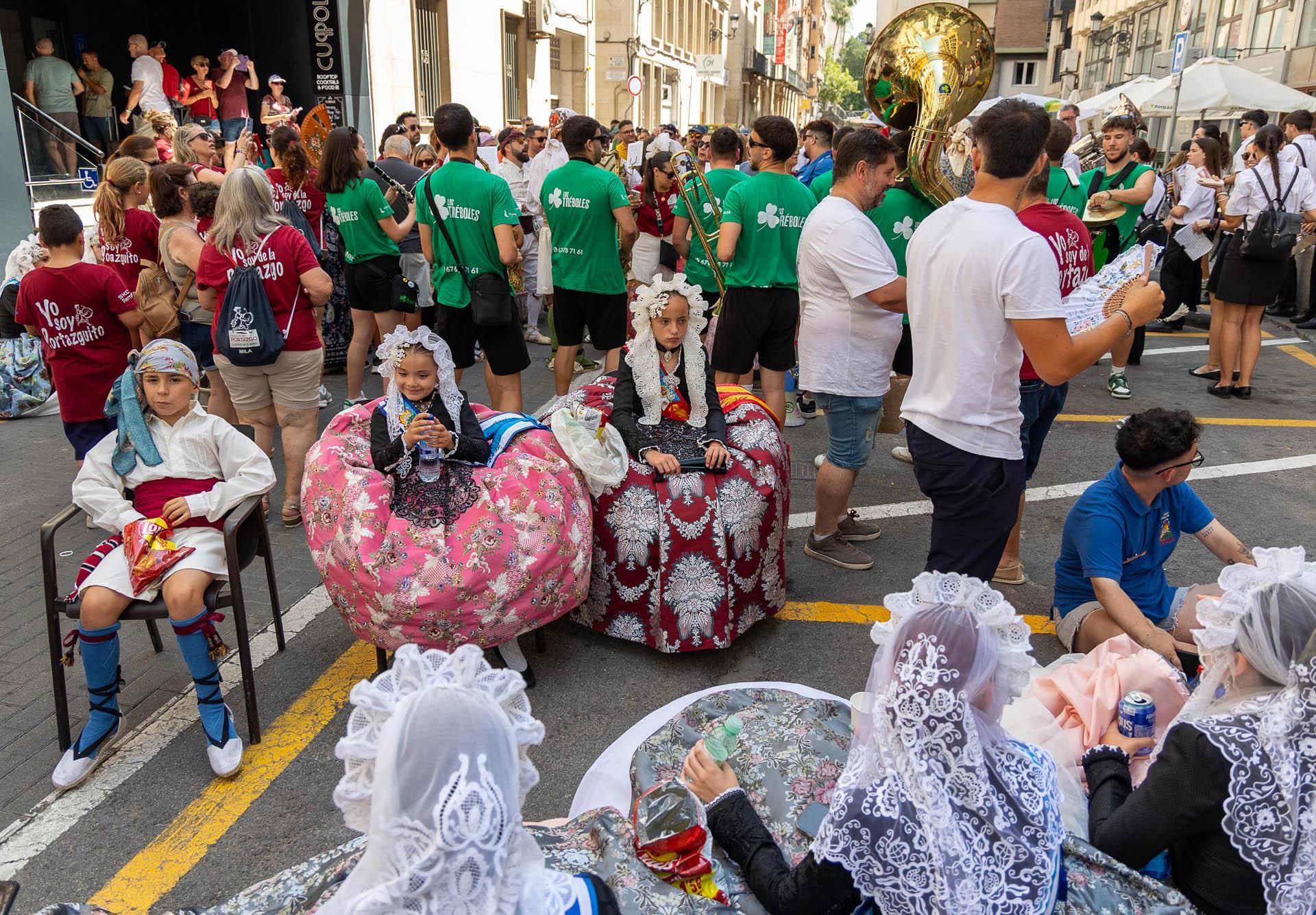 El cansancio empieza a hacerse notar entre los festeros