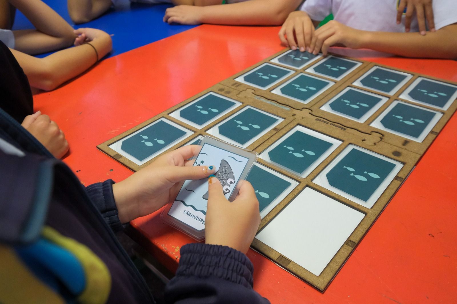 Alumnado del CEIP Los Giles en un taller de gamificación y juegos inclusivos de la ULPGC