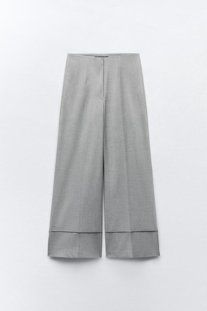 Pantalón dobladillo de Zara