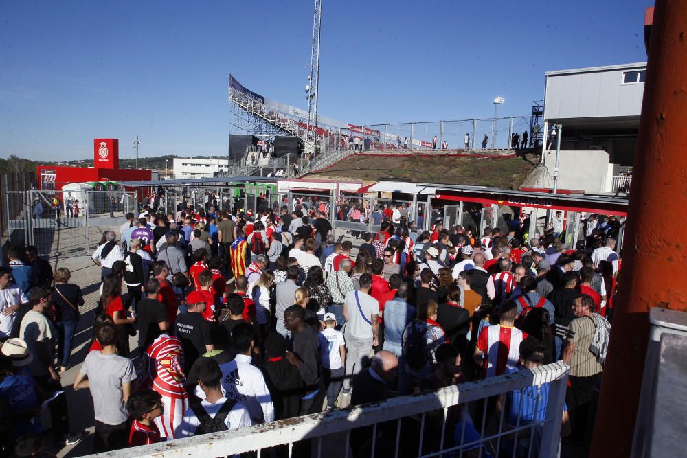 Gran festa del futbol a l'estadi de Montilivi