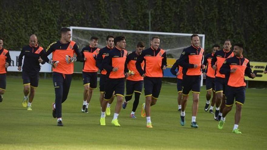 Entrenamiento de la UD Las Palmas (30/12/16)