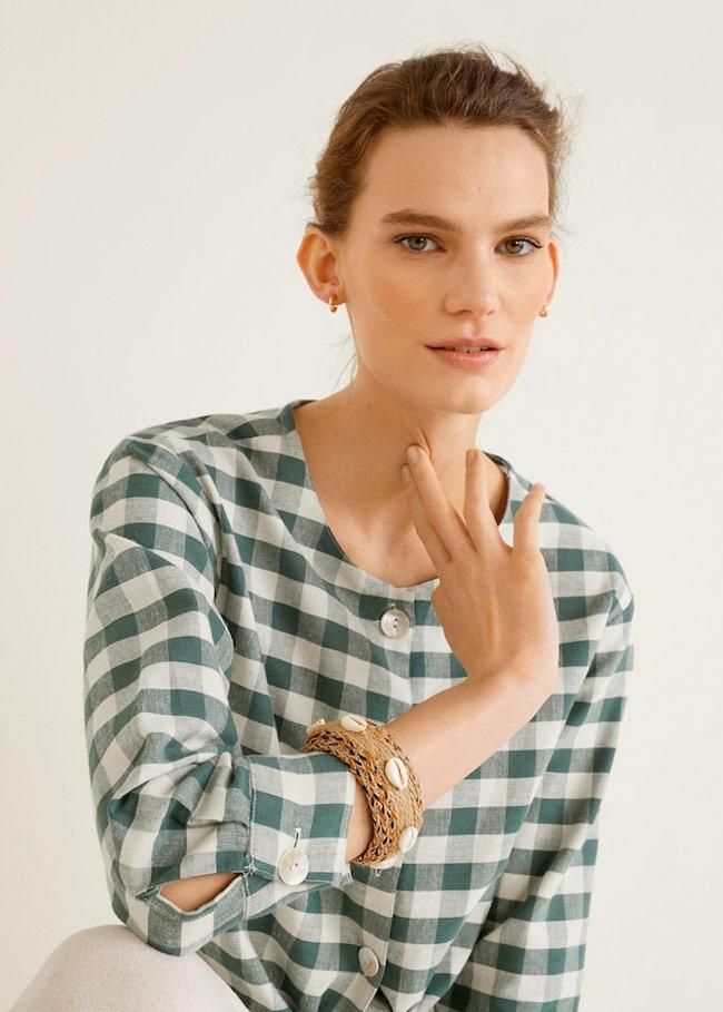 Blusa con lazo