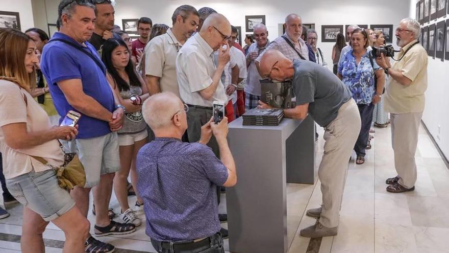 Joan Llompart Torrelló, ayer, en la presentación de su nuevo libro.