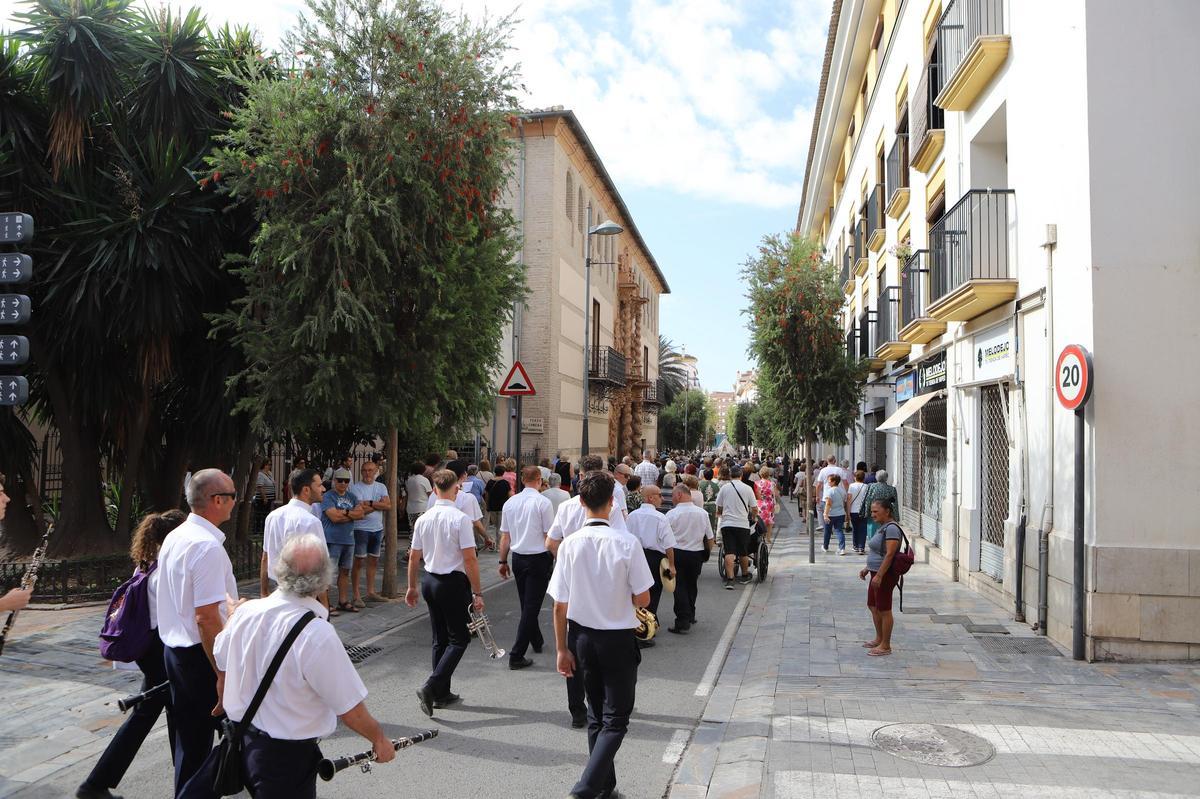 Parte de la Banda Municipal de Música en una de sus últimas apariciones en septiembre de 2024.