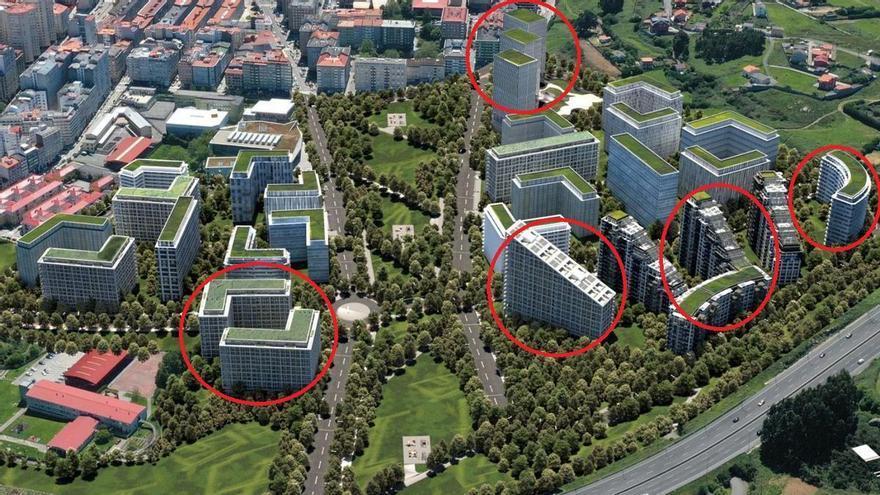 Los ocho futuros edificios de San Pedro de Visma que ya tienen trámites en marcha