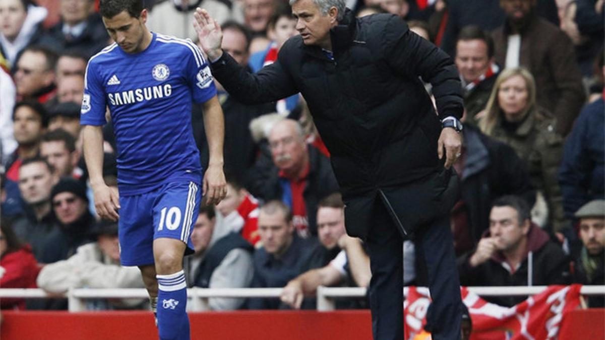 Hazard y Mourinho se han intercambiado mensajes