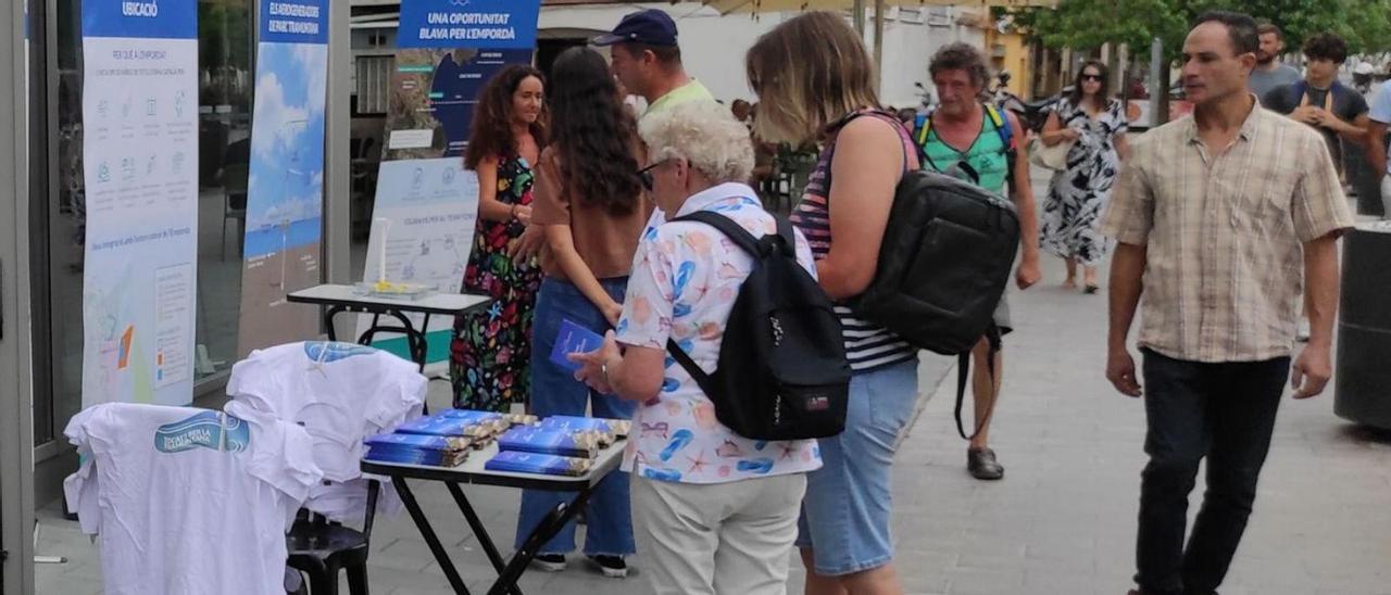 La promoció del Parc Tramuntana a la riera Ginjolers, a la SUF, va atraure força l’atenció