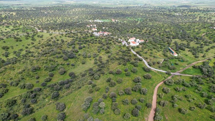 El parque San Martín de Añora, línea divisoria de las cuencas del Guadiana y del Guadalquivir