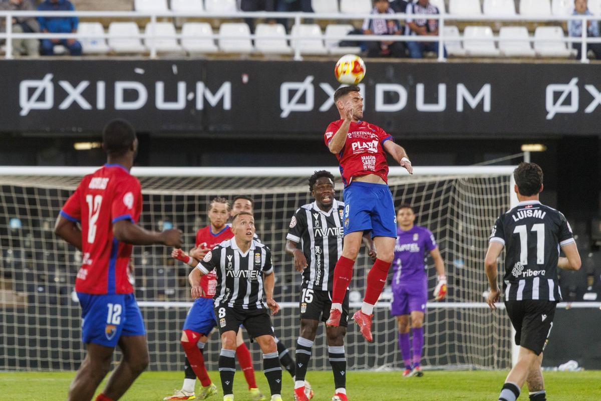 Las imágenes del partido entre el FC Cartagena y el CD Teruel