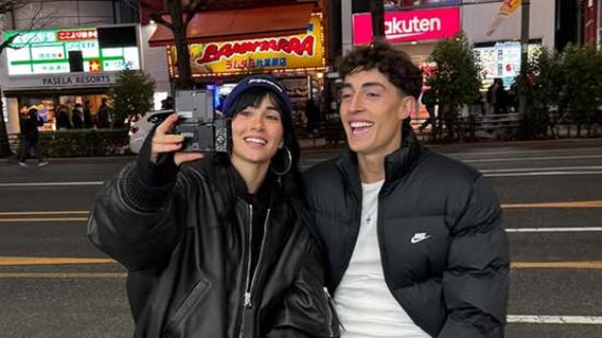 Aitana y Plex estuvieron juntos en Japón
