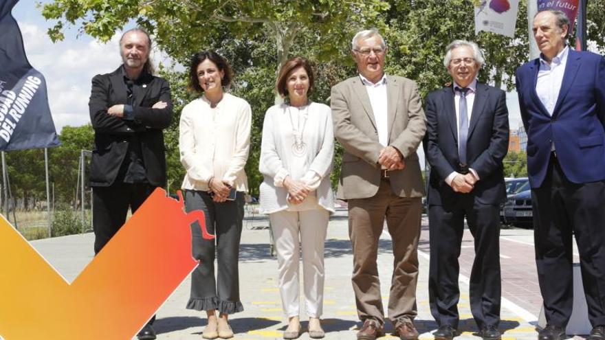 La avenida universitaria de Tarongers estrena su primer circuito de running