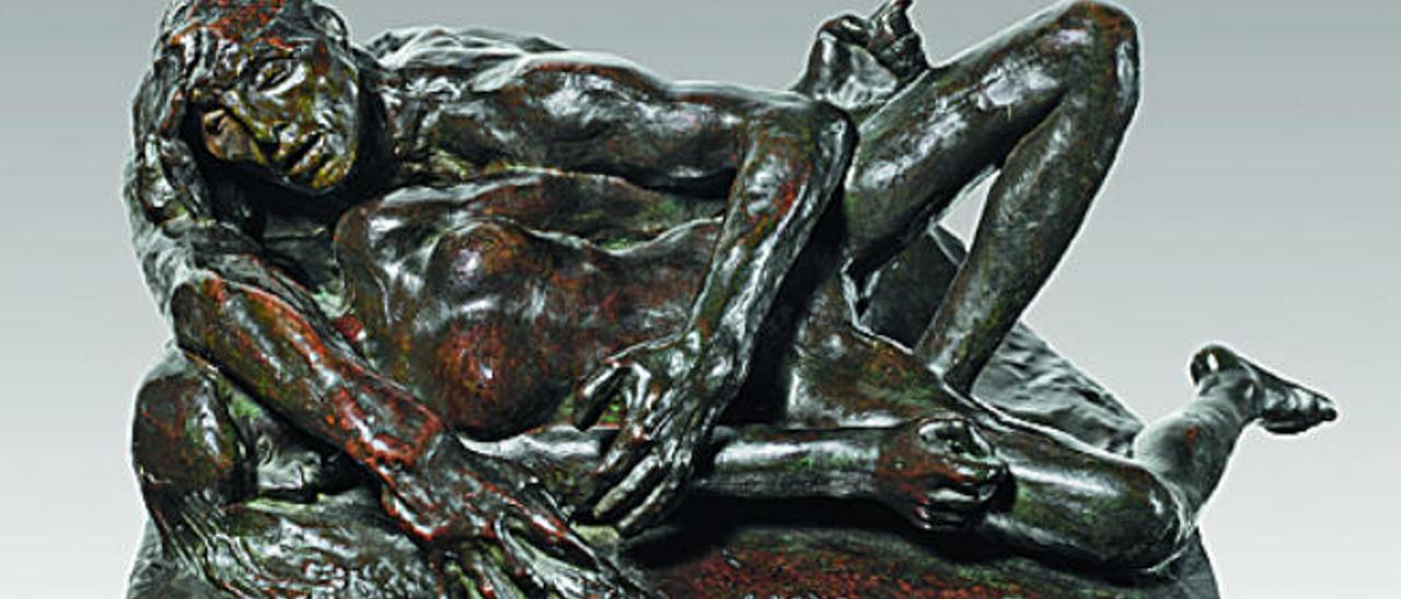 ´La avaricia y la lujuria´, Auguste Rodin, 1887.