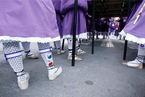 Procesión de Los Salzillos en la Semana Santa de Murcia