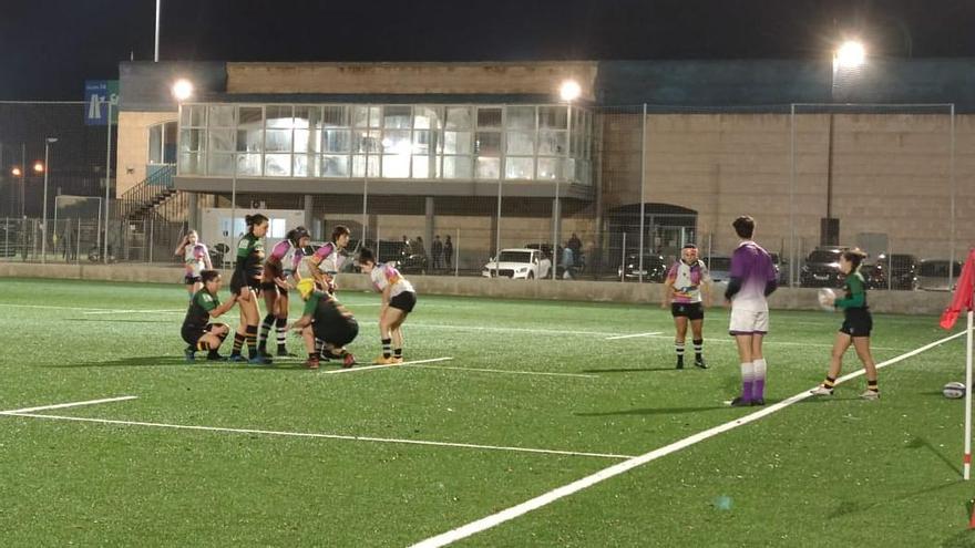 El Shamrock femenino domina en la Liga Balear de rugby