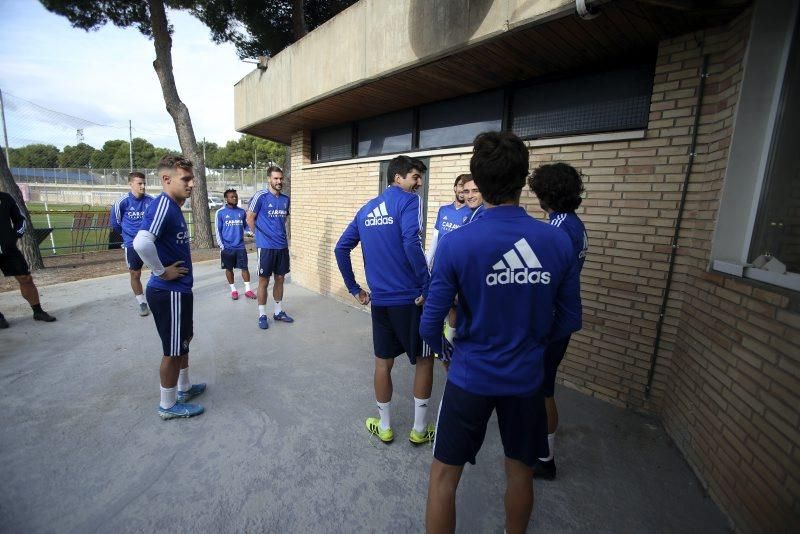 EL Zaragoza prepara el partido contra el Mirandés