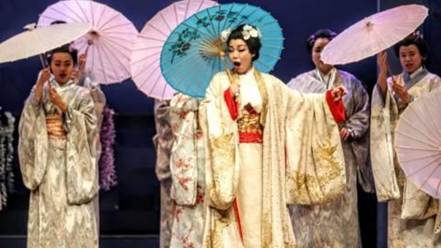 Una «Madama Butterfly» de campanillas