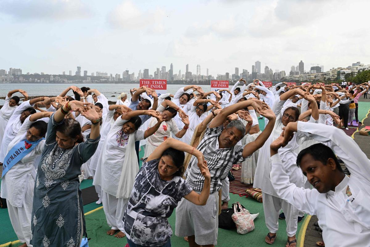 Día Internacional del Yoga en la India