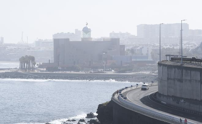 Tiempo con ligera calima en Las Palmas de Gran Canaria