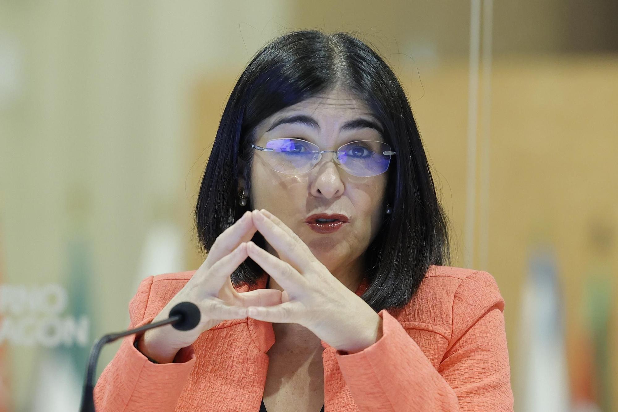 La ministra de Sanidad, Carolina Darias.